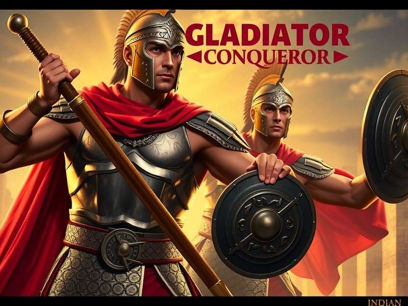 Gladiator Conqueror Game Banner